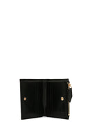 Women's Black Knit Wallet | Derimod