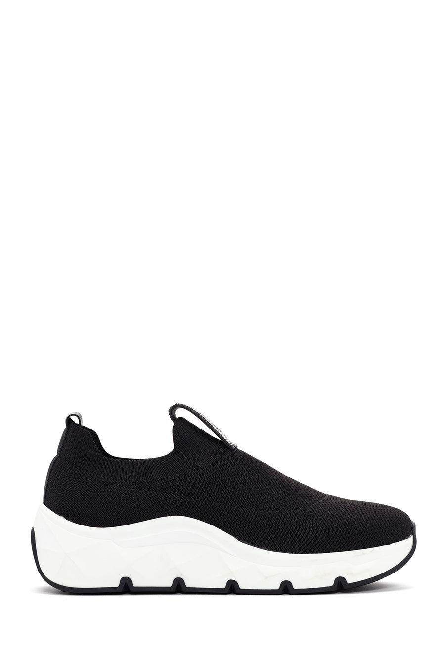 Derimod Zero Women's Black Thick Soled Sneaker 24SFE13526F | Derimod