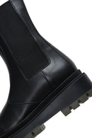 Women's Black Thick Soled Chelsea Boots | Derimod