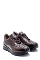 Men's Leather Braided Sneaker | Derimod