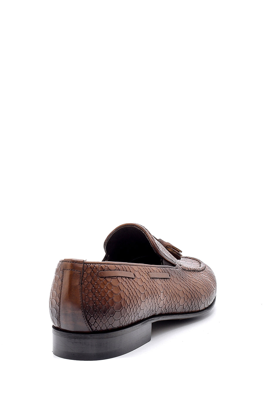 Erkek Deri Püskül Detaylı Loafer
