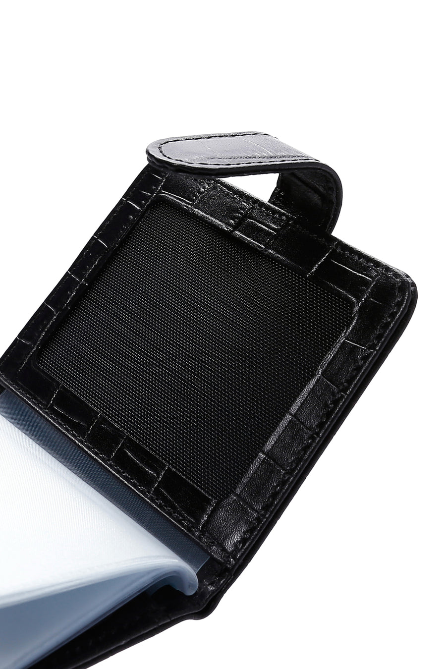 Men's Black Leather Card Holder