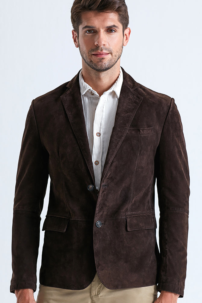 BROOKLYN MEN'S LEATHER JACKET