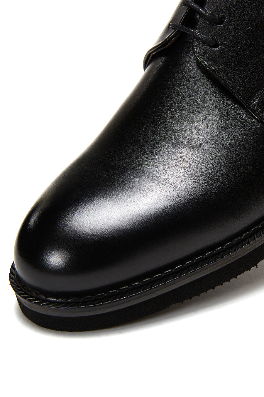 Men's Black Leather Casual Shoes