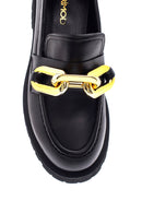 Kadın Deri Zincirli Loafer | Derimod