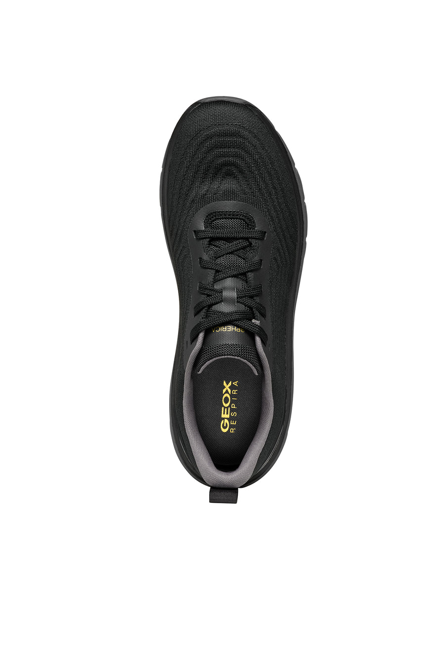 Geox Erkek Siyah U Spherica Actif X Bağcıklı Sneaker