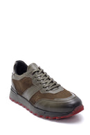 Men's Suede Leather Sneaker | Derimod