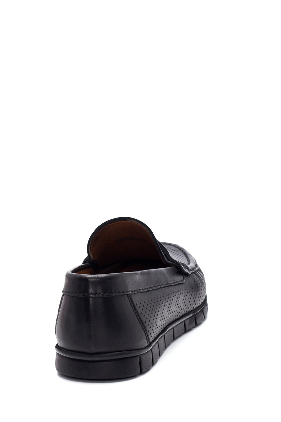 Erkek Deri Delikli Casual Loafer