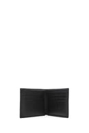 Men's Black Leather Wallet | Derimod