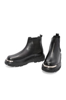 Men's Black Leather Boots | Derimod