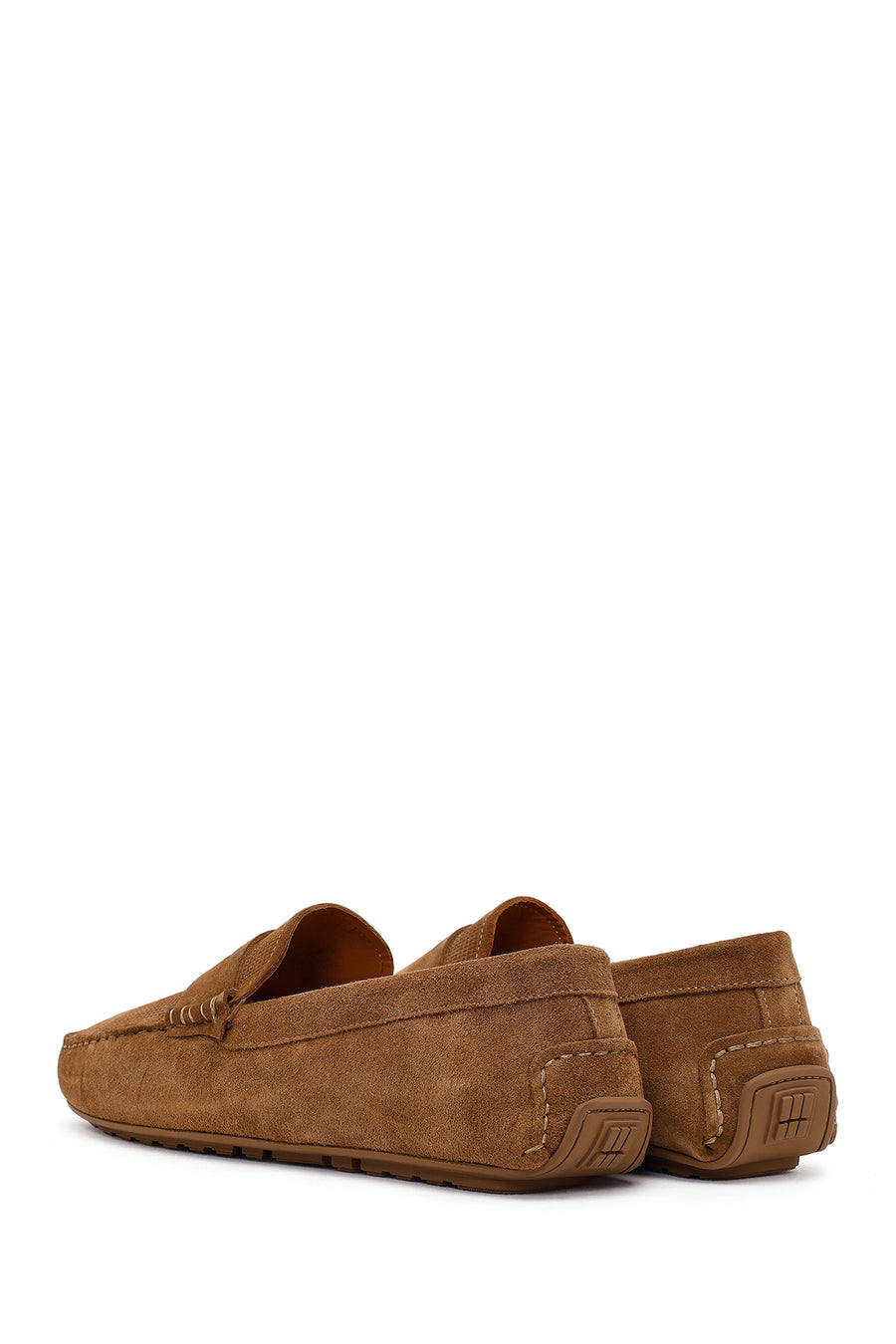 Erkek Taba Süet Deri Loafer