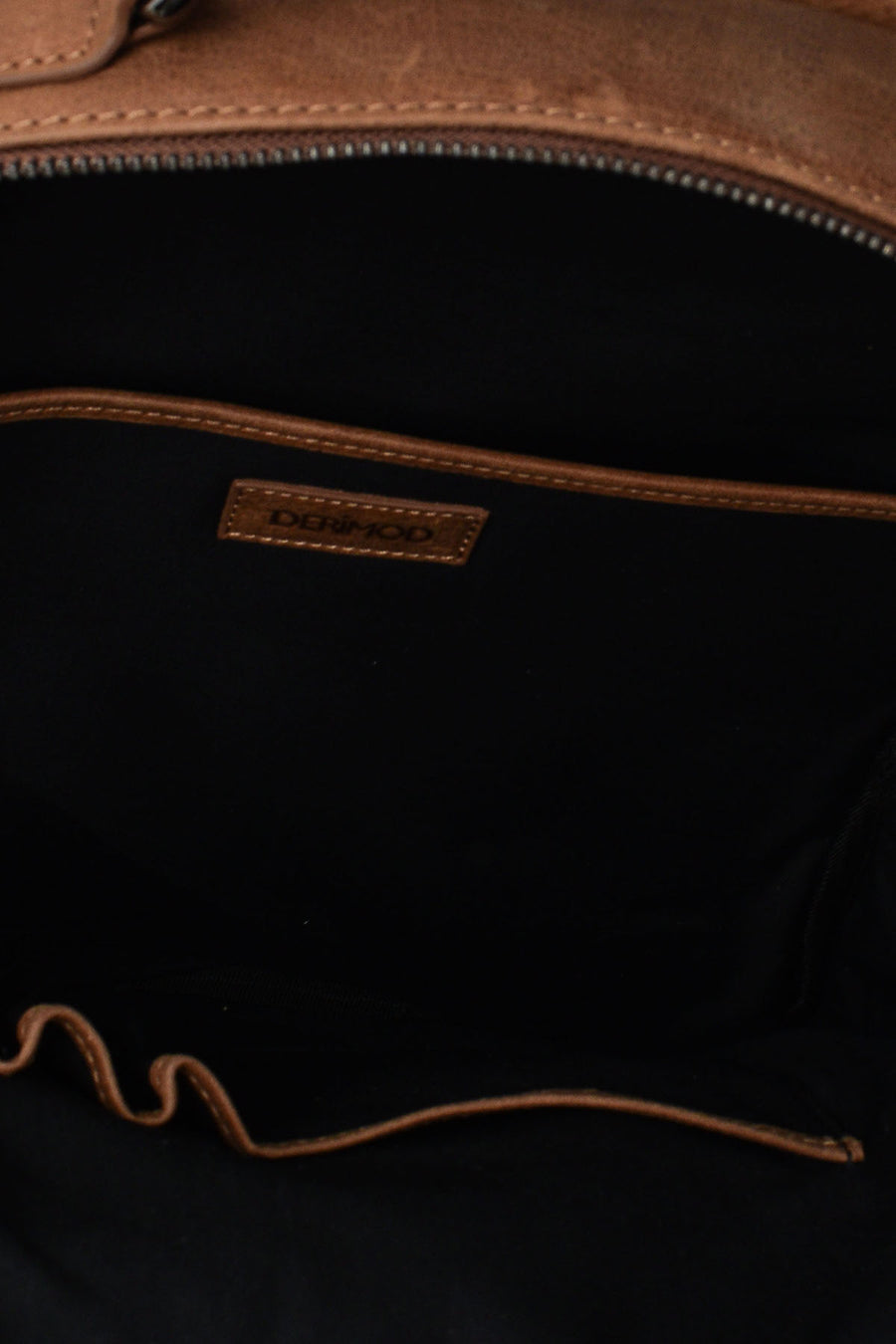 Tan Men's Leather Backpack
