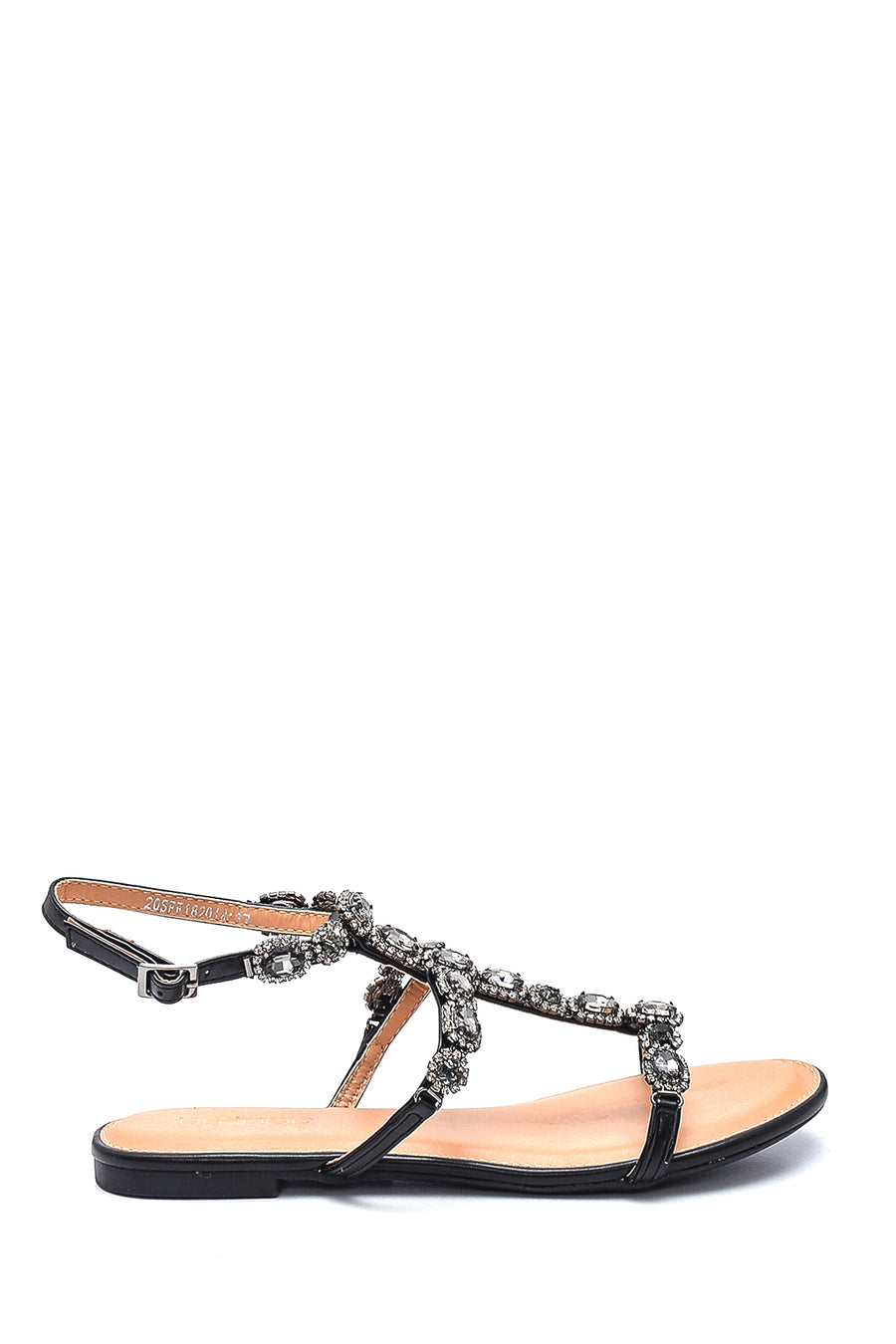 Kadın Casual Taş Detaylı Sandalet 20SFE182014 | Derimod