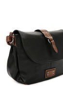 Women's Black Long Strap Crossbody Bag | Derimod