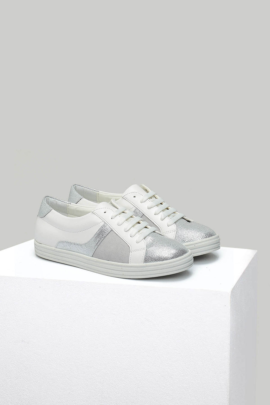Silver Women's Sneaker