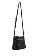 Women's Black Long Strap Crocodile Patterned Crossbody Bag | Derimod