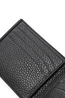 Men's Black Leather Wallet | Derimod