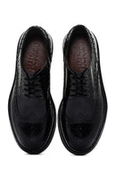 Men's Black Patent Leather Casual Shoes | Derimod