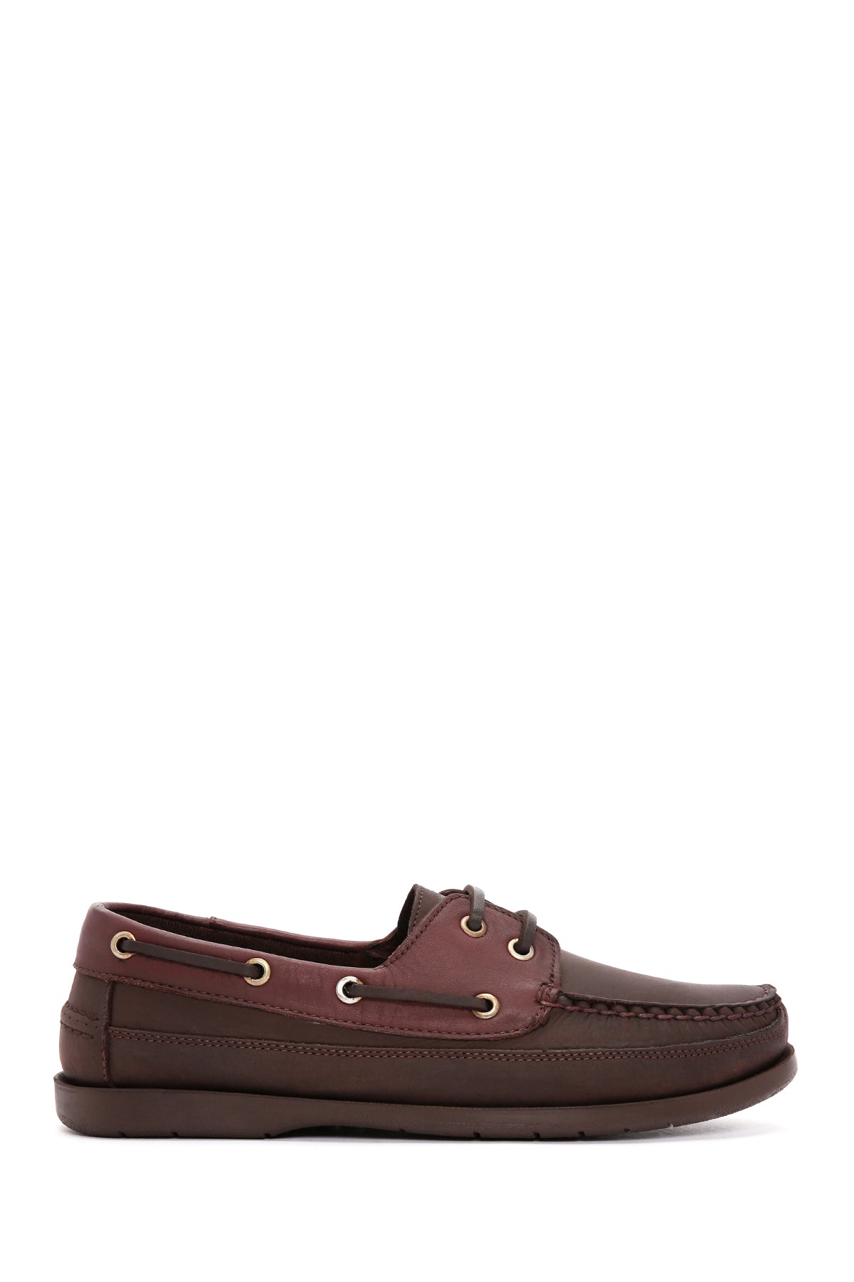 Erkek Kahverengi Deri Comfort Loafer