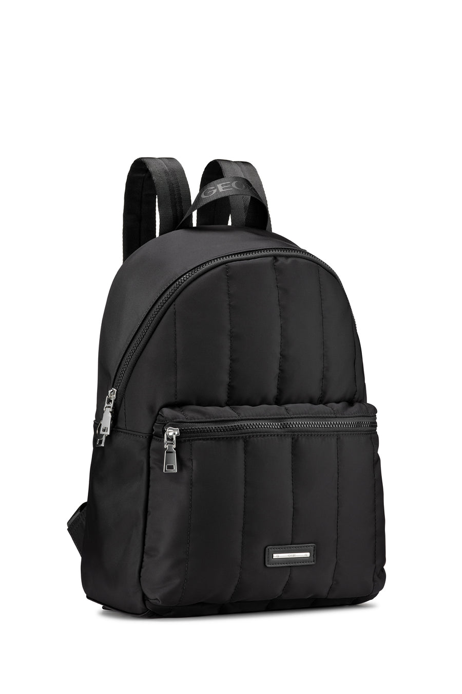 Geox Men's Black Traveggy Z Backpack