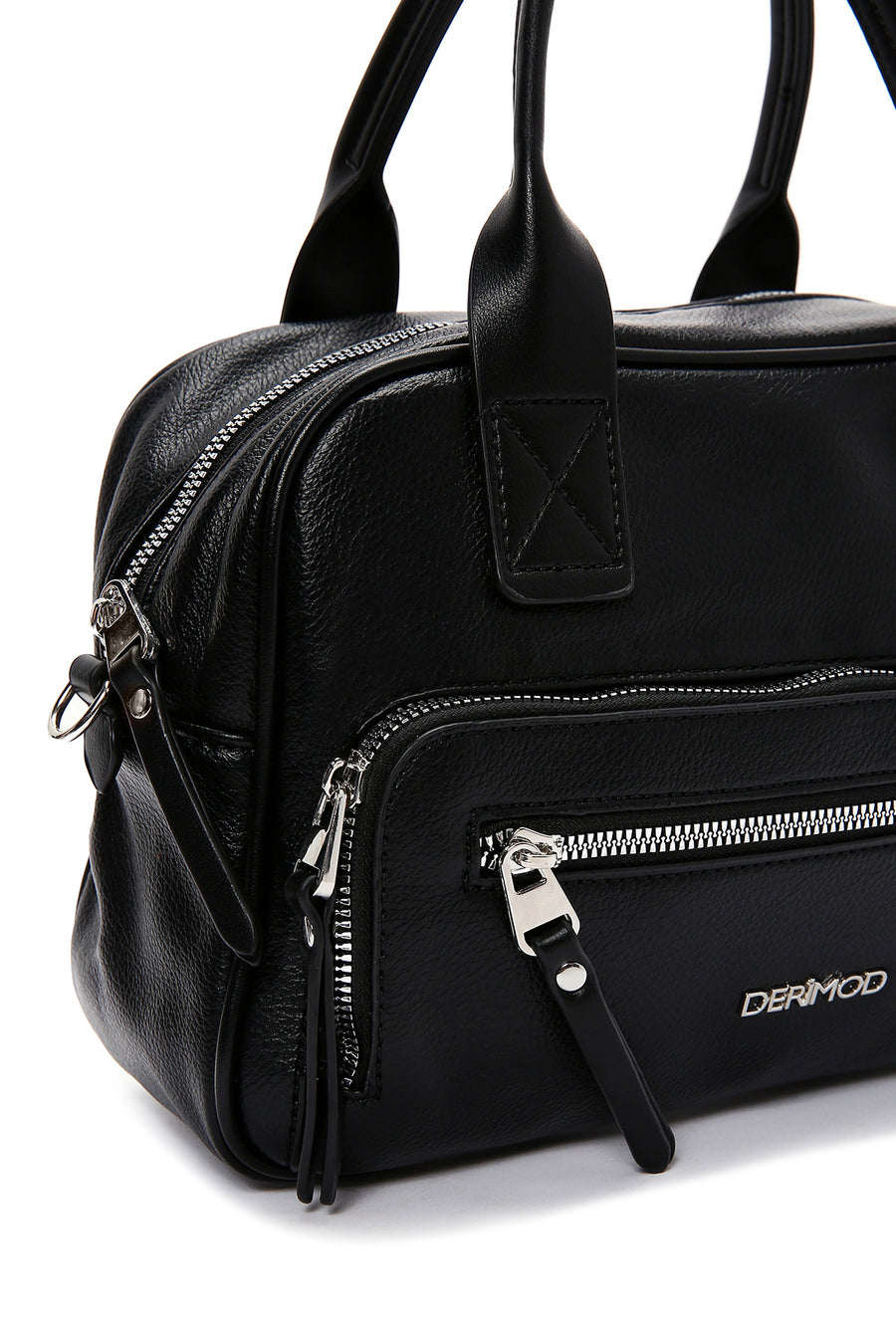 Women's Black Long Strap Shoulder Bag