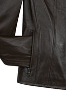 Anetta Kadın Vizon Kısa Deri Ceket | Derimod