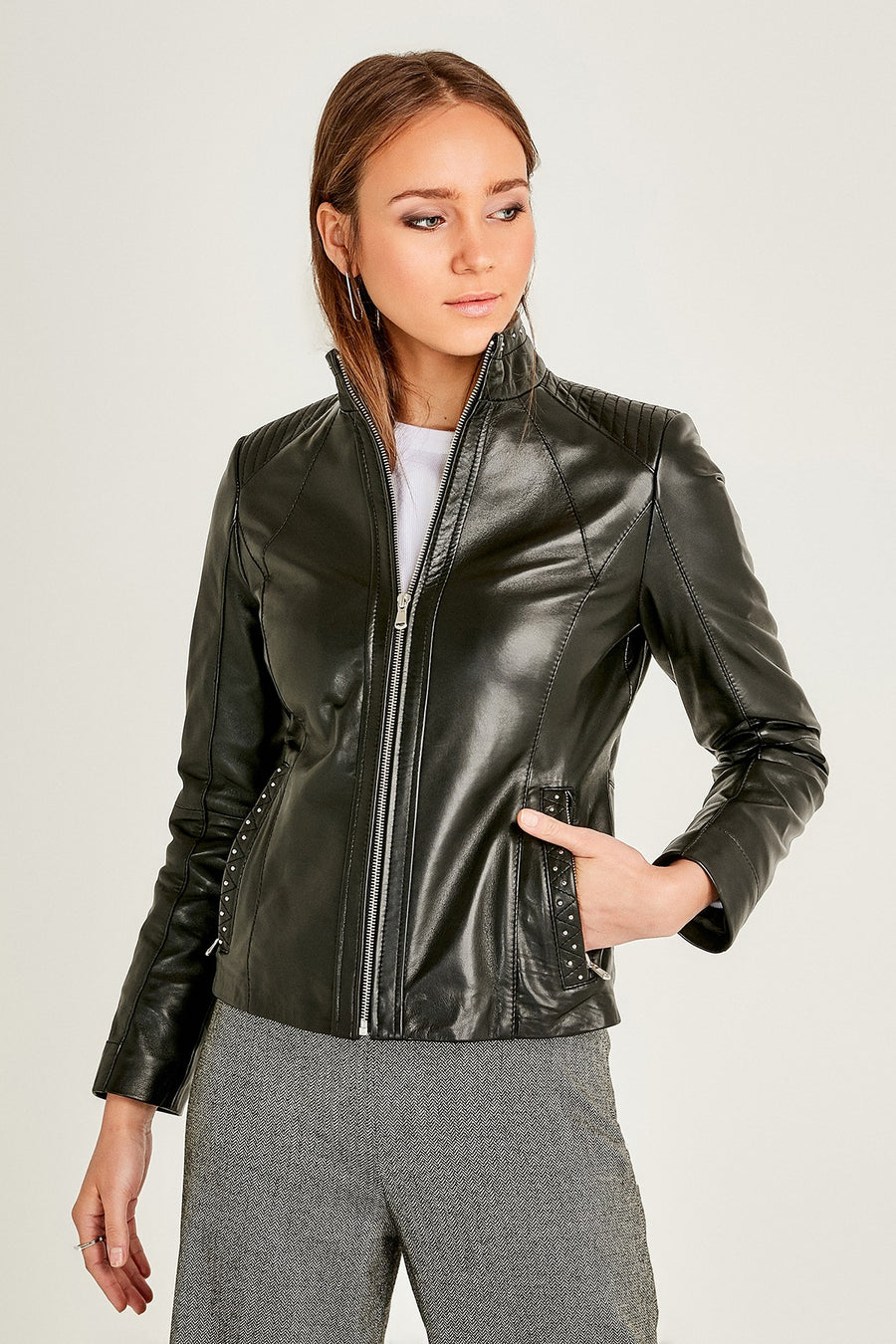 Grace Women's Leather Jacket