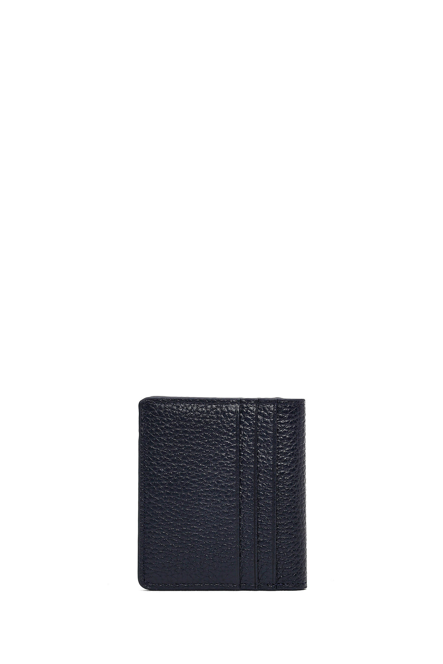 Men's Navy Blue Leather Card Holder