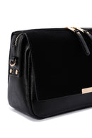 Women's Black Long Strap Crossbody Bag | Derimod