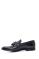 Men's Black Leather Classic Loafer | Derimod
