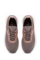 Women's Mink Thick Soled Sneaker | Derimod