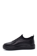 Erkek Siyah Deri Sneaker | Derimod
