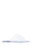 Women's Transparent Patterned Jelly Slippers | Derimod