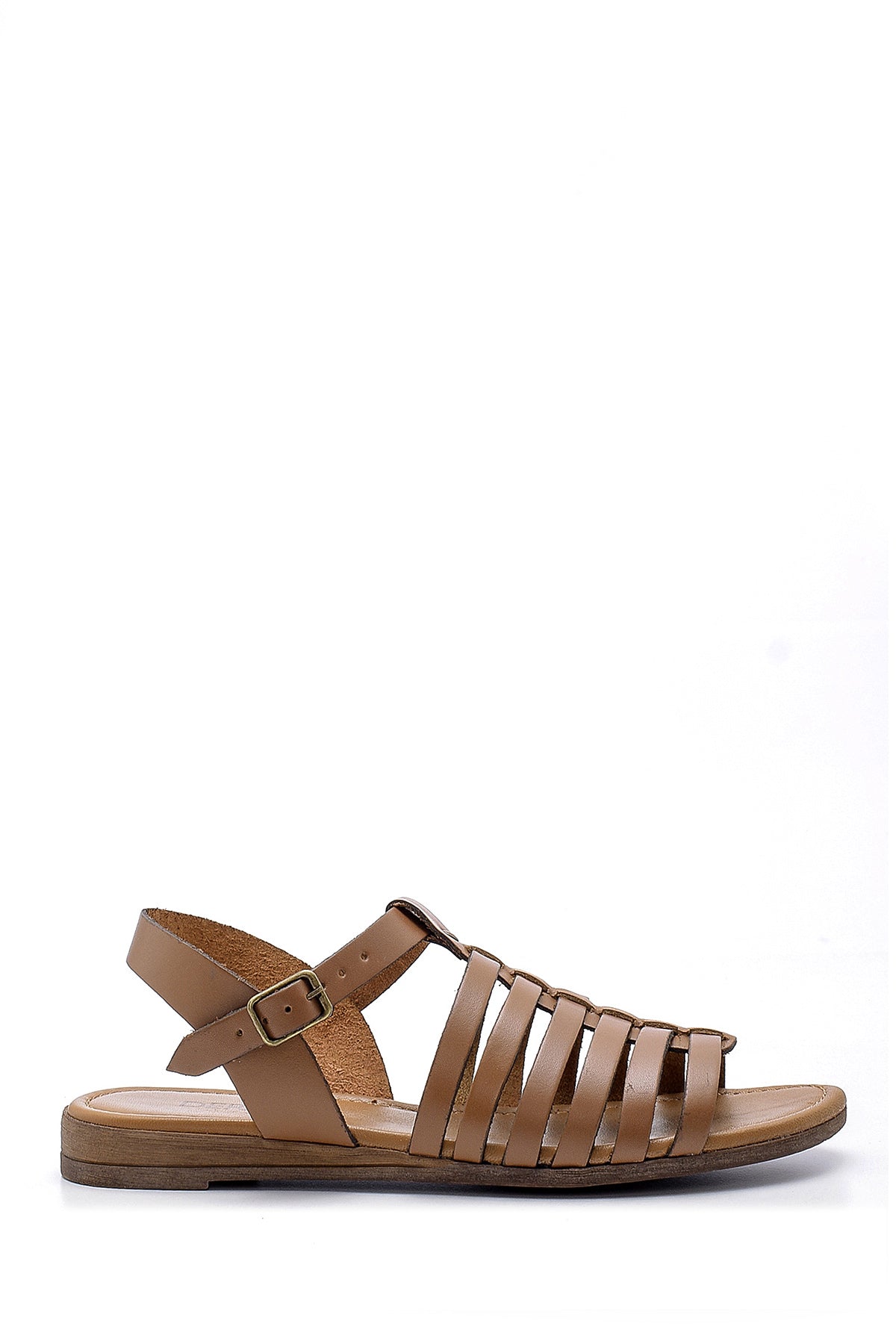 Women's Leather Sandals 20SFD164518 | Derimod