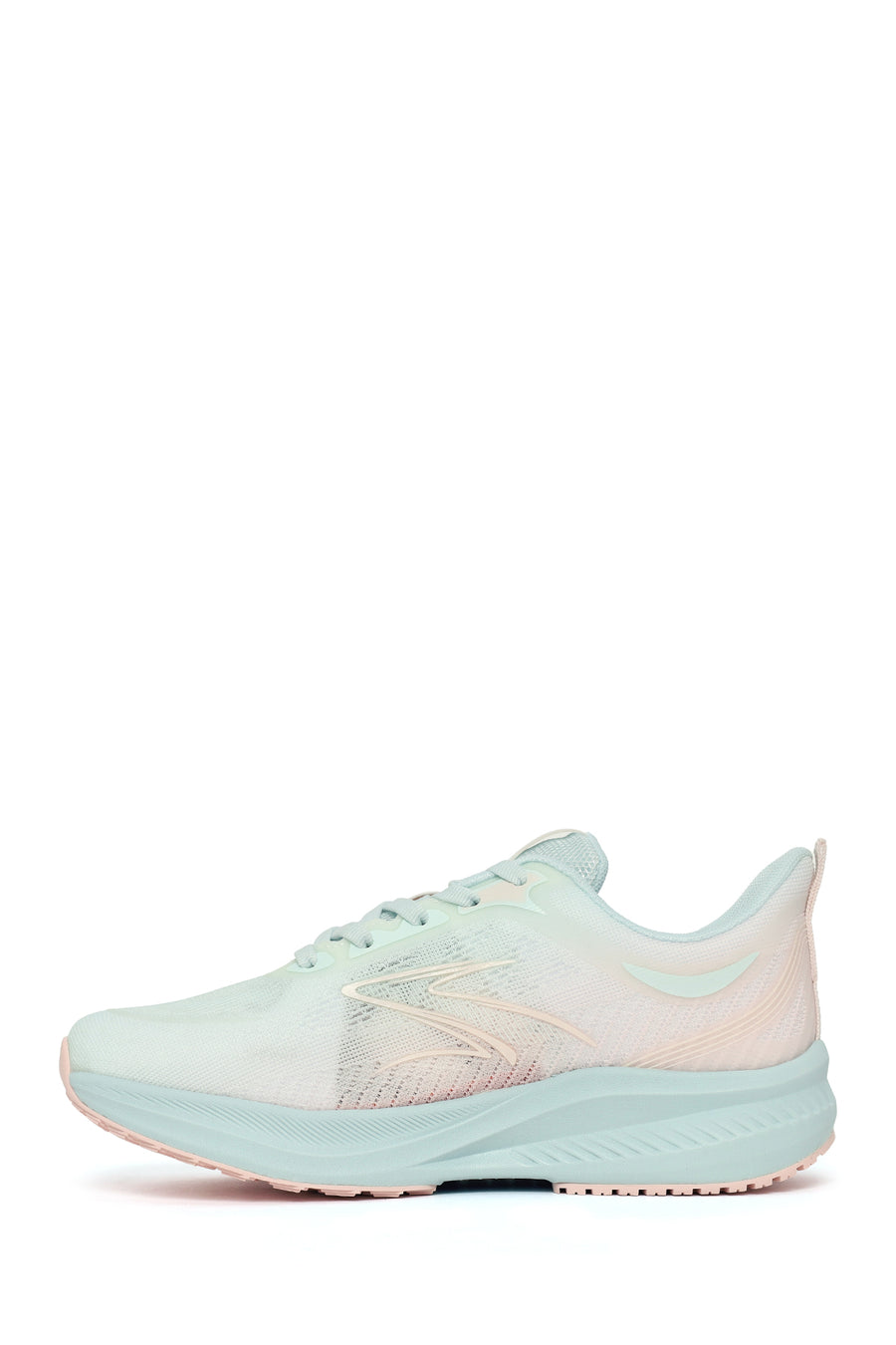 Derimod Zero Woman Green Lace-Up Thick-Soled Fabric Sneakers