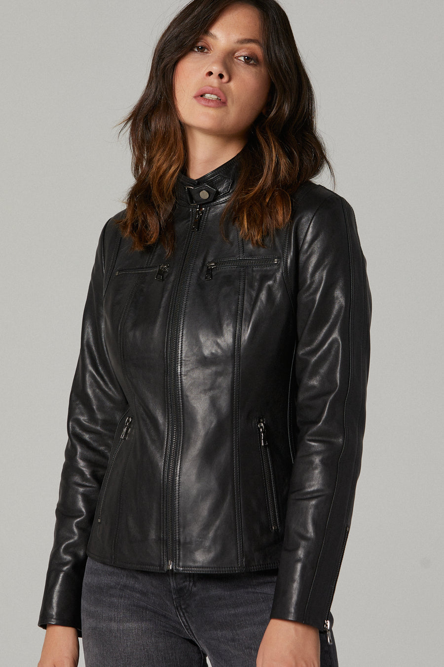 April Women's Leather Jacket