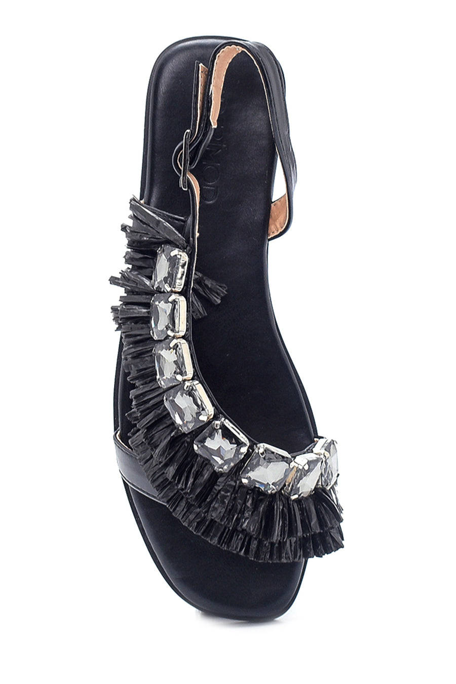 Women's Casual Stone Detailed Sandals