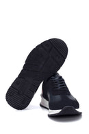 Erkek Deri Süet Detaylı Sneaker | Derimod