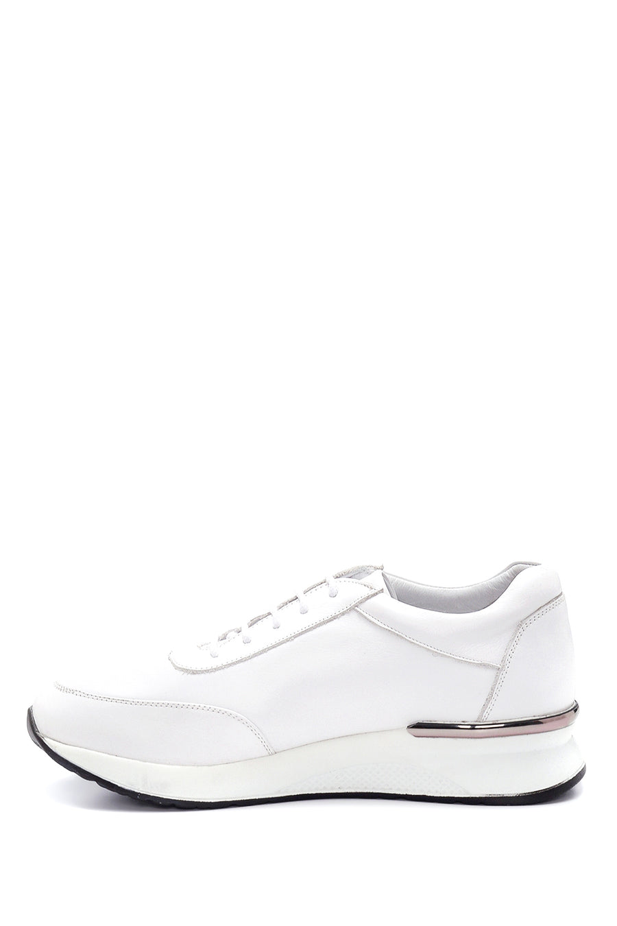 Kadın Deri Yüksek Taban Sneaker