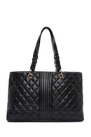 Women's Black Quilted Shoulder Bag | Derimod