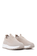 Women's Mink Fabric Sneaker | Derimod