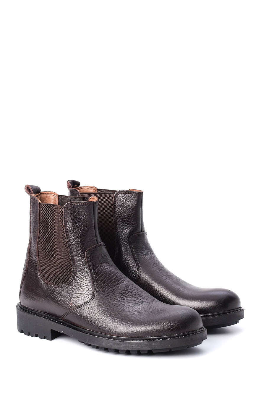 Men's Brown Leather Boots
