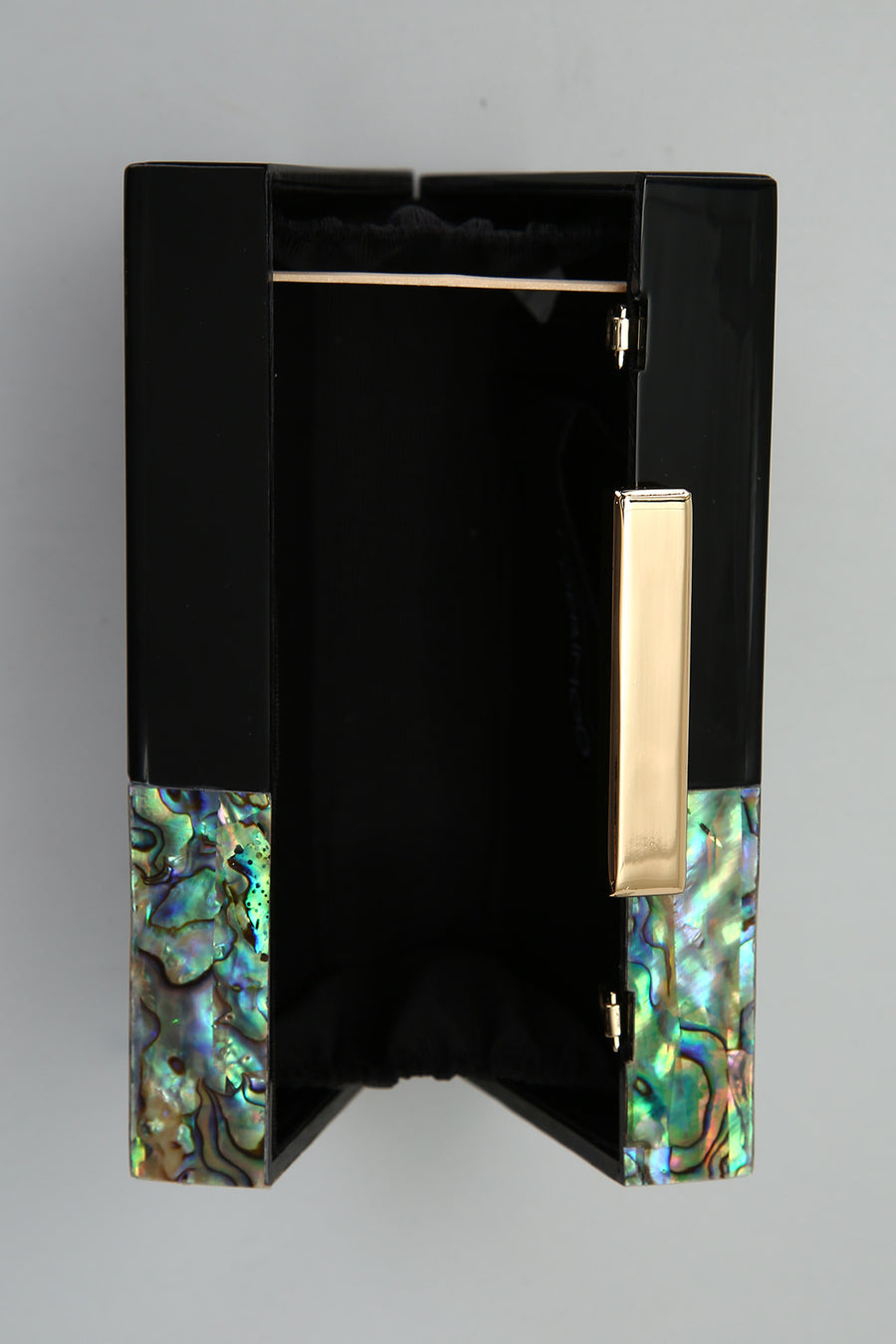 Black Patterned Women's Portfolio