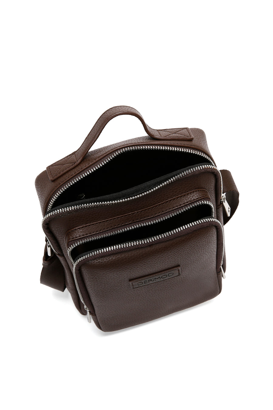 Men's Brown Crossbody Bag