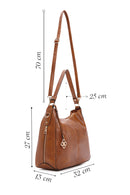 Women's Tan Long Strap Shoulder Bag | Derimod