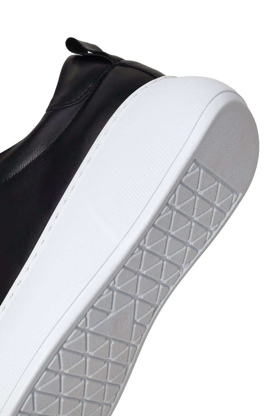 Kadın Siyah Bağcıklı Kalın Tabanlı Sneaker