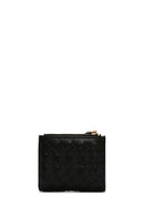 Women's Black Knit Wallet | Derimod