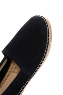 Erkek Lacivert Süet Espadril | Derimod