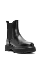 Women's Black Thick Soled Chelsea Boots | Derimod