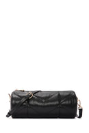 Women's Black Long Strap Quilted Shoulder Bag | Derimod